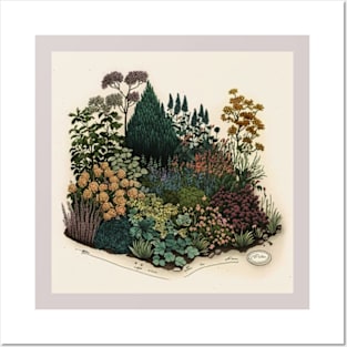 Beautiful Wildflowers garden Posters and Art